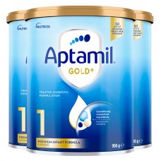 【新西兰直邮】Nutricia爱他美 Aptamil 金装1段奶粉3/6桶 新旧包装随机发
